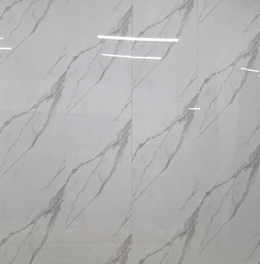 Aqua White Wall Panel 240cm x 60cm